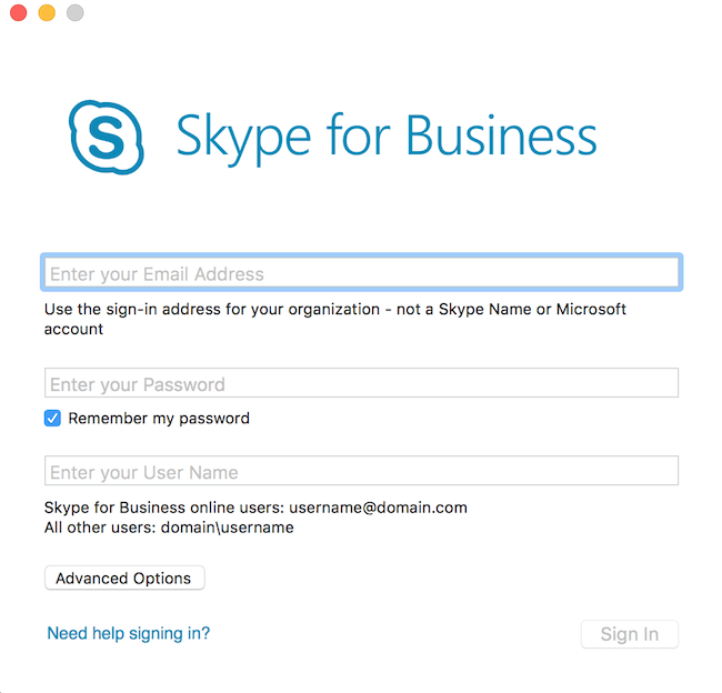 sjype for business mac